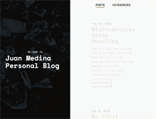 Tablet Screenshot of juan-medina.com